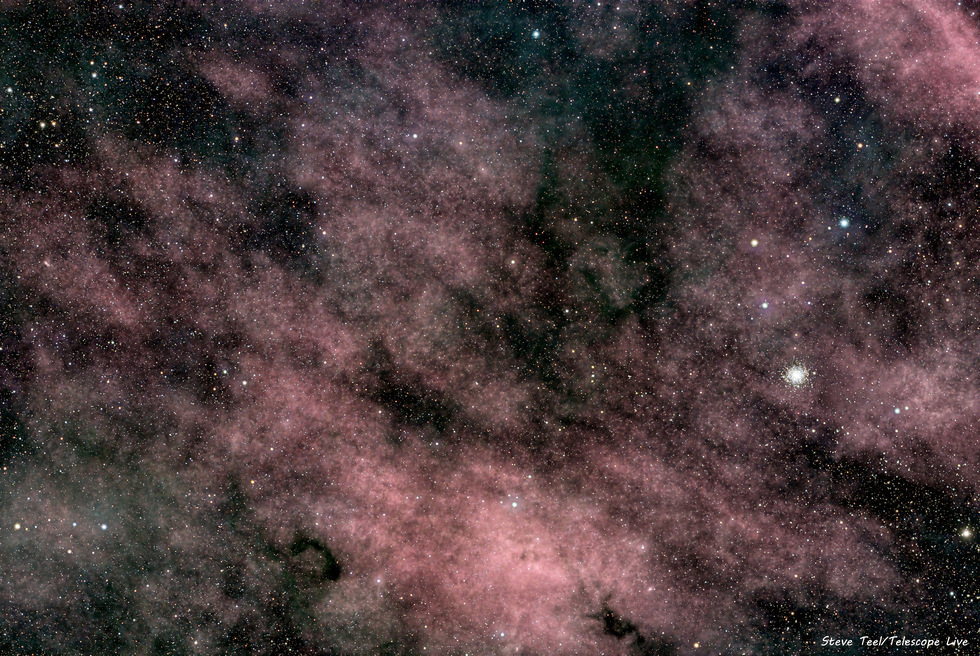 Part of Sh2-27 near M107 | Telescope Live